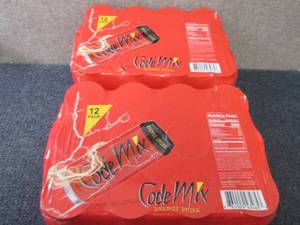 lot 116 image: 24- 16 oz Code Mix Energy Drink...
