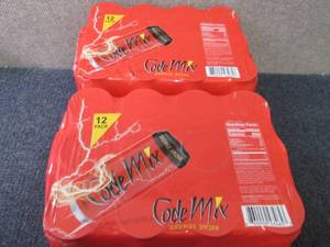 lot 119 image: 24- 16 oz Code Mix Energy Drink...