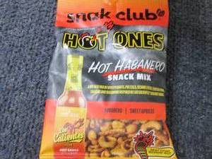 lot 122 image: 12- 2 oz Snak Club Hot Ones Hot Hab...