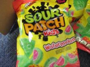 lot 194 image: 12- 8 oz Sour Patch Kids Watermelon...