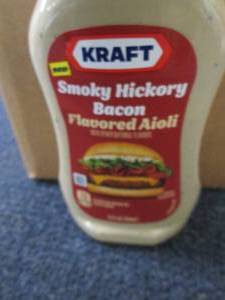 lot 197 image: 8- 12 oz Kraft Smoky Hickory Bacon ...