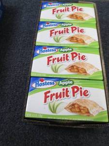 lot 205 image: 8 Hostess Apple Fruit Pies...