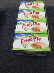 lot 206 image: 8 Hostess Apple Fruit Pies...