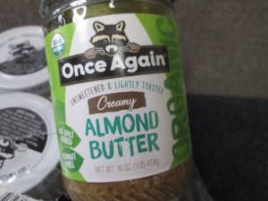 lot 211 image: 3- 16 oz Once Again Almond Butter...