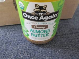 lot 212 image: 3- 16 oz Once Again Almond Butter...