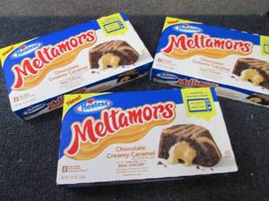 lot 216 image: 3- 8ct Hostess Meltamors...