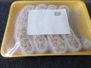 lot 238 image: EE 2.5 lb FROZEN Traditional Bratwu...