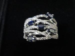 lot 303 image: 2 Gold Coast Size 9 Cocktail Rings...