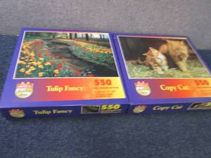 2- 550 pc Hoyle Puzzles...