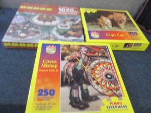 lot 347 image: 3- Hoyle Puzzles...