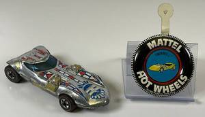 lot 41 image: 1968 REDLINE Hot Wheels Chrome Twinmill  Really Nice Condition
