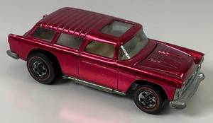 lot 62 image: 1969 REDLINE Hot Wheels Classic Nomad Transparent Pink Really Nice Condition