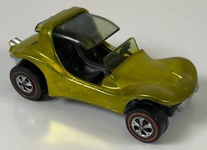 lot 70 image: 1969 REDLINE Hot Wheels Sand Crab Transparent Apple Green Really Nice Condition
