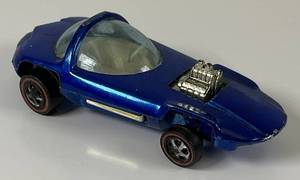 lot 83 image: 1967 REDLINE Hot Wheels Silhouette Transparent Blue Super Nice Condition