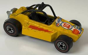 lot 90 image: 1975 REDLINE Hot Wheels Rock Buster Yellow Really Nice Condition