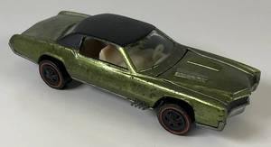 lot 110 image: 1968 REDLINE Hot Wheels Custom Eldorado Transparent Lime Green Nice Condition