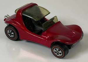 lot 119 image: 1969 REDLINE Hot Wheels Sand Crab Transparent Deep Red Really Nice Condition