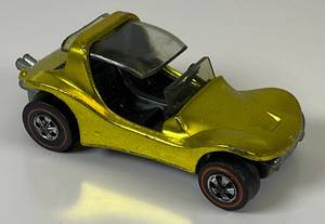 lot 120 image: 1969 REDLINE Hot Wheels Sand Crab Transparent Yellow Really Nice Condition