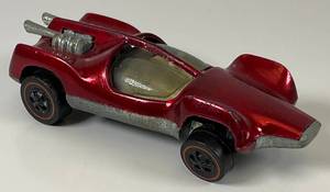 lot 131 image: 1969 REDLINE Hot Wheels Mantis Transparent Red Really Nice Condition