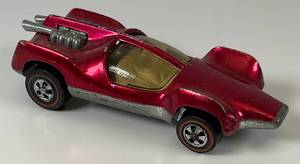 lot 135 image: 1969 REDLINE Hot Wheels Mantis Transparent Red Really Nice Condition