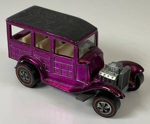 lot 139 image: 1968 REDLINE Hot Wheels Classic 31 Ford Woody Transparent Purple Nice Condition
