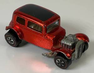 lot 147 image: 1968 REDLINE Hot Wheels Classic 32 Ford Vicky Transparent Red Nice Condition