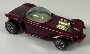 lot 150 image: 1968 REDLINE Hot Wheels Beatnik Bandit Transparent Purple With Clear DomeWhite Interior Really Nice Condition