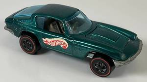 lot 156 image: 1969 REDLINE Hot Wheels Maserati Mistral Transparent Aqua Really Nice Condition