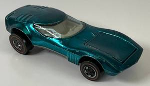 lot 158 image: 1969 REDLINE Hot Wheels Torero Transparent Aqua Blue Really Nice Condition