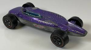 lot 186 image: 1969 REDLINE Hot Wheels Shelby Turbine Transparent Purple Fair Condition