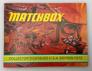 lot 190 image: 1972 Matchbox Collectors Catalog USA Edition