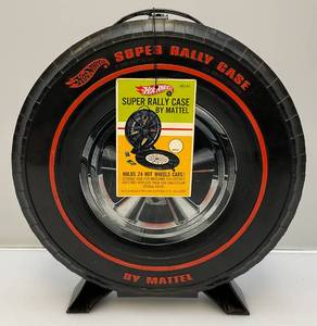 lot 193 image: 1968 Redline Hot Wheels Super Rally Case With Original Tag  (Find One)