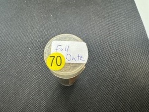 lot 70 image: Roll of 40 Full Date Buffalo Nickels