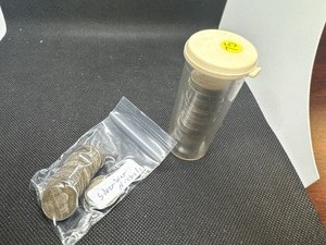 lot 75 image: 42 Jefferson Nickels 1939-1945 (includes 11 Silver War Nickels)