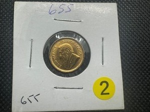 1981 BU 1/10 Gold Krugerrand (1/10 Ounce) of Gold