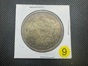 lot 9 image: 1983 Morgan Silver Dollar - Nice Detail Toned