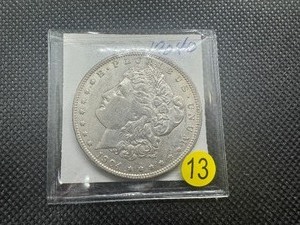 lot 13 image: 1904-O Morgan Silver Dollar