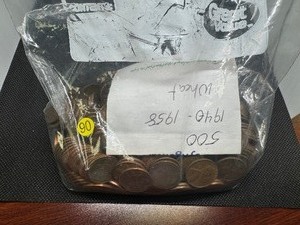 lot 90 image: 500 1940- 1958 Wheat Cents