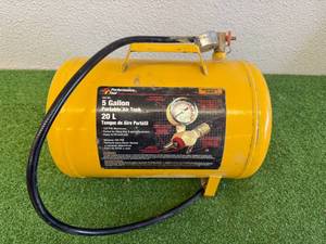 lot 23 image: 5 Gallon Portable Air Tank