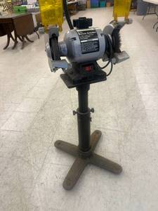 lot 82 image: 6 Bench Grinder on Stand