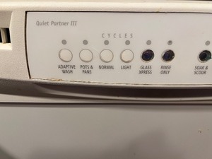 Whirlpool Quiet Partner III Built-In Dishwasher