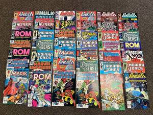 lot 17R image: Marvel Comic Book Collection - ROM, Indiana Jones, Silver Surfer