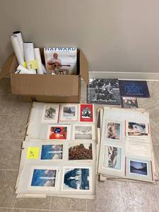 lot 22R image: The Moody Blues Memorabilia & Brown & Bigelow Prints Lot - CD, Calendar, Photo Book & More