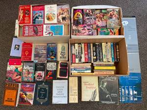lot 38R image: Large Assorted Lot of Vintage Romance and Classic Novels