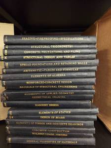lot 6S image: Rare Vintage Engineering Books Collection by International Textbook Co
