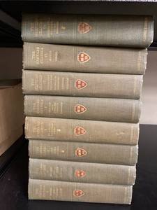 lot 11S image: The Harvard Classics 8 Volume Vintage Set