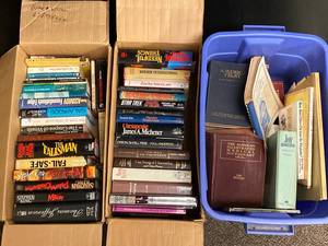 lot 12S image: Large Assorted Book Collection Featuring Renowned Authors