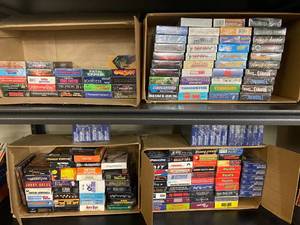 lot 15S image: Extensive Collection of Vintage Sealed VHS Tapes