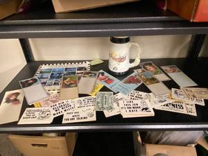 lot 19S image: Vintage Retro Collectibles Lot Humor Sign Cards & Nostalgic Prints