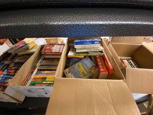 lot 31S image: Large Lot of Vintage Paperback Novels Fiction Espionage Sci-Fi Collection